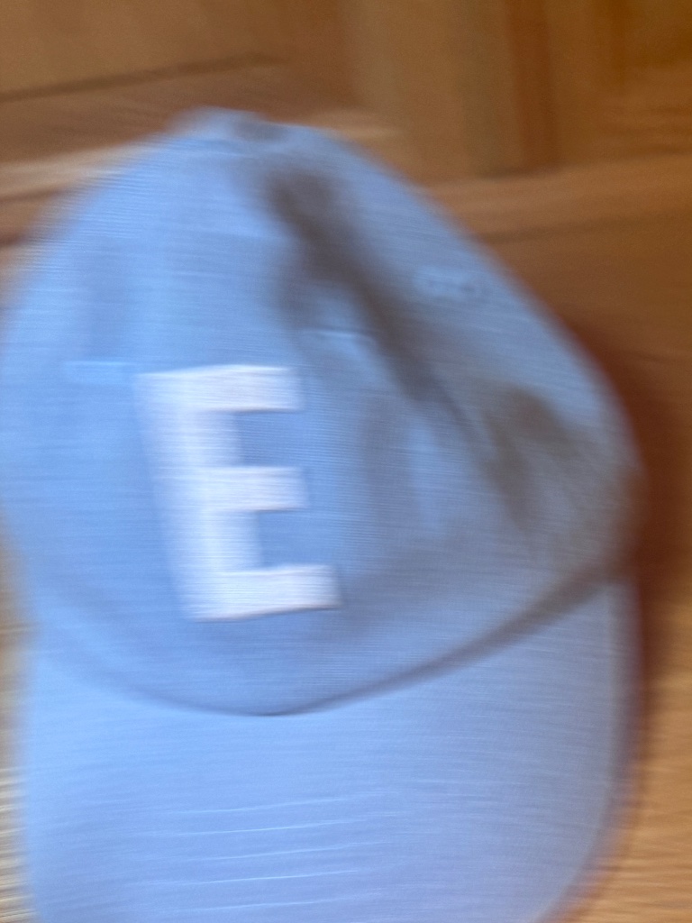 New Rey To Z Kids Denim Fashion One Size Fits Most 6 Inch Round "E" Classic Cute — image 2 of 8